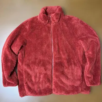 UNIQLO 플리스 자켓 XL 레드
