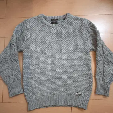 SCOTCH&SODA 그레이 케이블 니트 스웨터