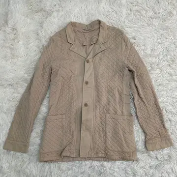 ARMEN 아르멘 퀼팅 테일러드 자켓 베이지