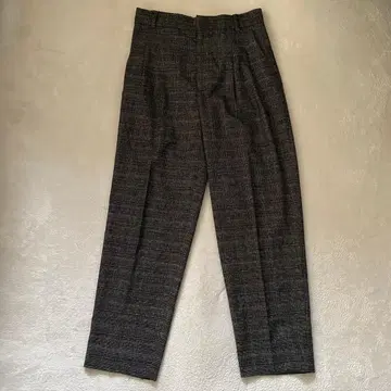 ZARA 자라 그레이 체크 테이퍼드 팬츠 슬랙스 S 사이즈
