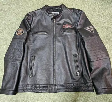 볼리니 이탈리아 가죽 라이더 자켓