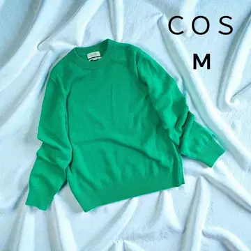 COS 코스 캐시미어 100% 스웨터 그린 M