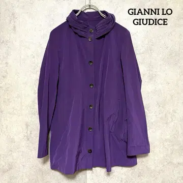 GIANNI LO GIUDICE 나일론 코트 보라색 36 자켓