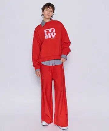 maison special FOAM Printing Sweatpants