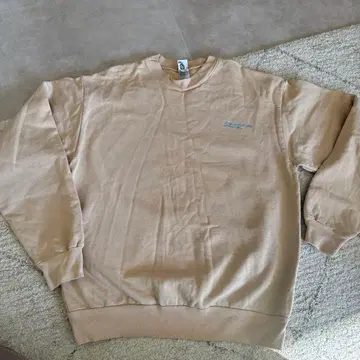 LOS ANGELES APPAREL 베이지 맨투맨 M 사이즈