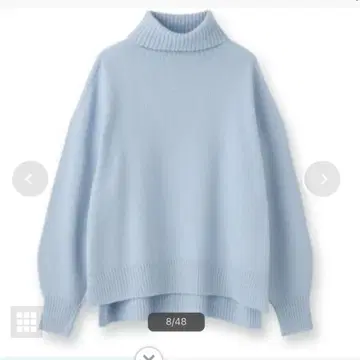 UNTITLED 언타이틀 양모 캐시미어 혼방 니트