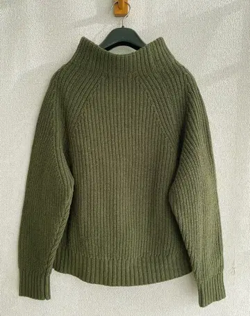 슬로브 SLOBE 모크넥 니트 풀오버 이에나 IENA