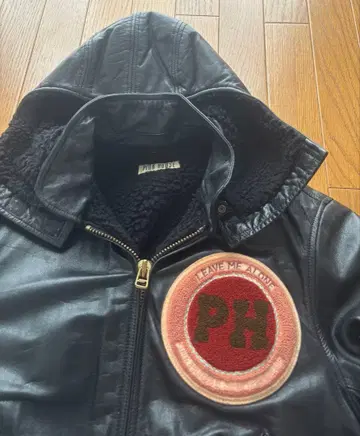 핑크하우스 빈티지 가죽 재킷