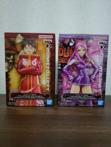 원피스 피규어 세트 몽키 D 루피 & 주얼리 보니