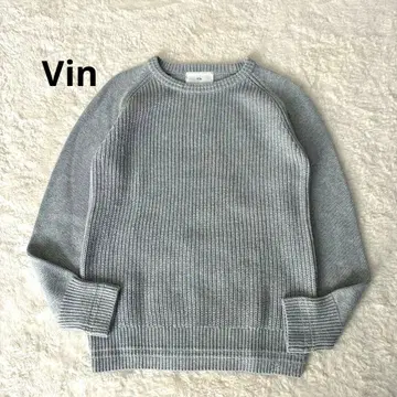 새상품급 최근 야마다야 스콧 클럽 Vin  긴팔 니트 상의