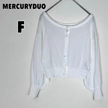MERCURYDUO 머큐리 듀오 시어 컴팩트 가디건