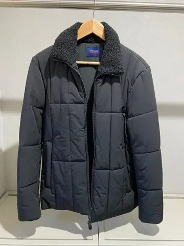 NANO universe 보아 옷깃 다운 자켓 블랙