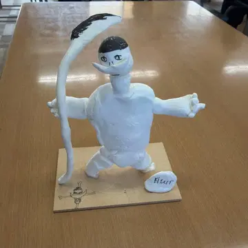 흰 수염 피규어