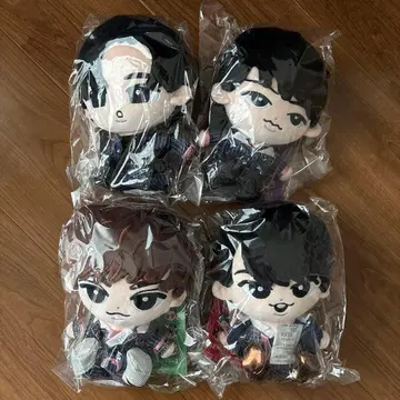 SnowMan 매달리지 않는 시리즈 BIG 봉제 인형 4체 세트