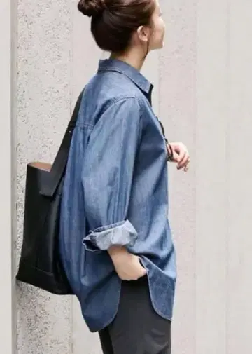 IENA 라이트 온스 데님 셔츠 38