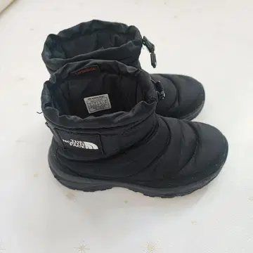 The North Face 블랙 스노우 부츠