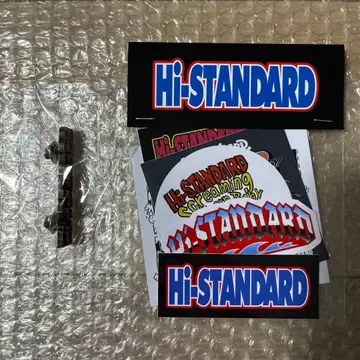 Hi-standard 핀 배지 스티커 세트