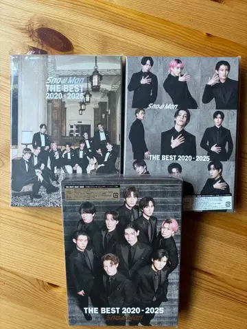 SnowMan THE BEST 2020-2025 3 형태 특전 포함
