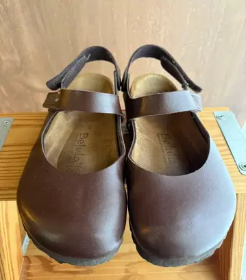 Betula 클로그 샌들 브라운 38