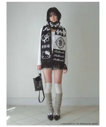 페리큐어 키티 콜라보 머플러