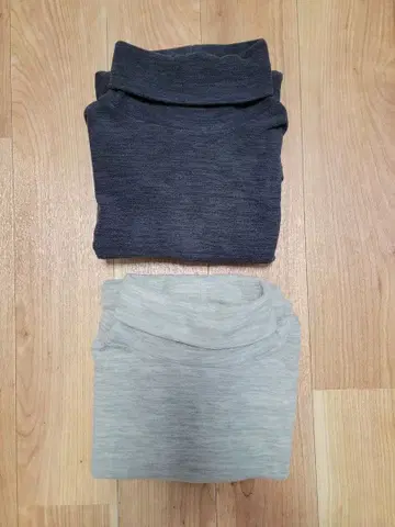 FIRST DOWN 터틀넥 플리스 2세트