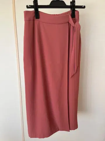 NATURAL BEAUTY BASIC 플레어 스커트 M 사이즈 핑크