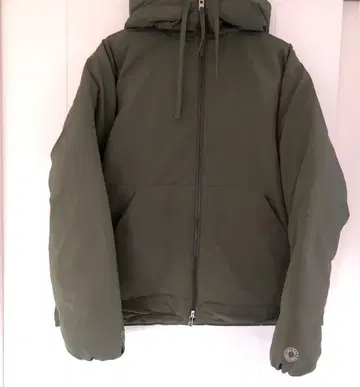 ORCIVAL 후디드 다운 블루종