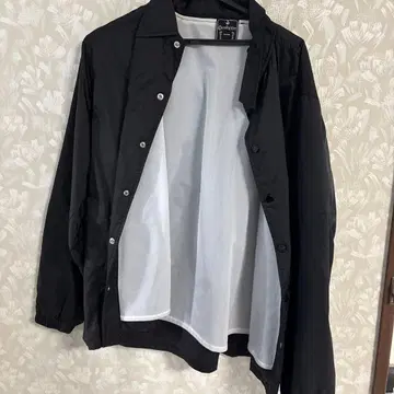 Corefighter 블랙 나일론 자켓