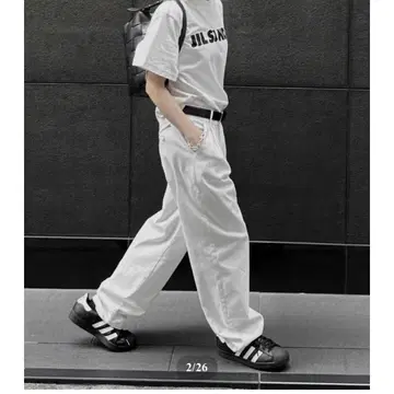 ok.soon cotton white pants 화이트 팬츠