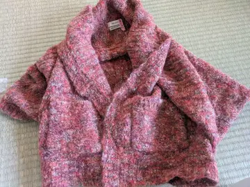 BALLSEY 모헤어 스웨터 사이즈 38 빨간색 계열