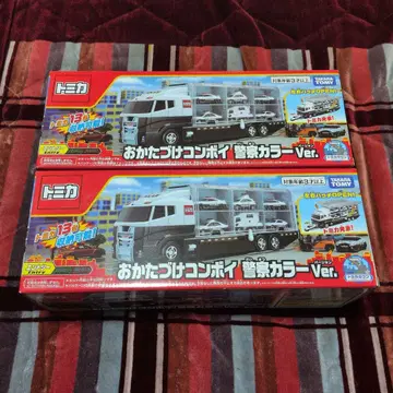 토미카 정리 콘보이 경찰 컬러 Ver. 이온 한정판 2세트