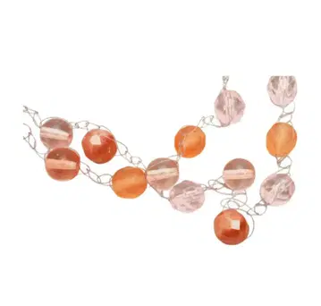 Milly Callegari 롱 목걸이 이탈리아제 핑크 박스 없음