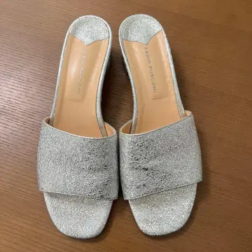 FABIUS RUSCONI 실버 샌들 38