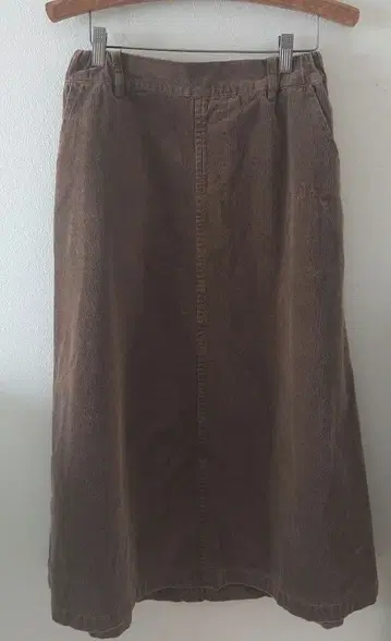 마리콴트 코듀로이 롱 스커트