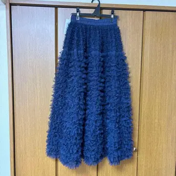 OTOHA 네이비 플레어 스커트