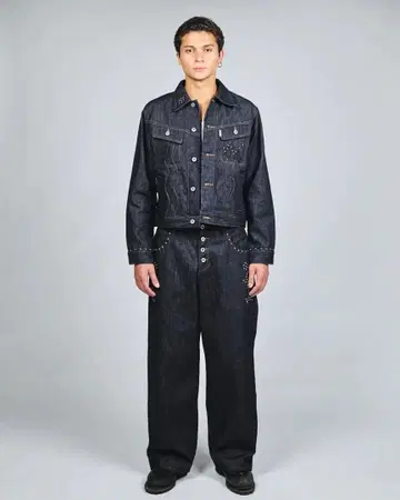 Badway Classic Studs Denim Jacket&Pants