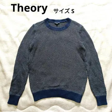 Theory 네이비 스웨터 여성용 니트 사이즈 S