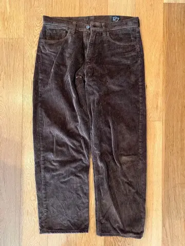 ORSLOW 브라운 코듀로이 팬츠