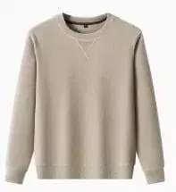 베이지 크루넥 트레이닝복