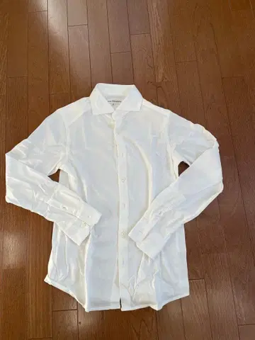 DRAGONE 화이트 셔츠 사이즈 46