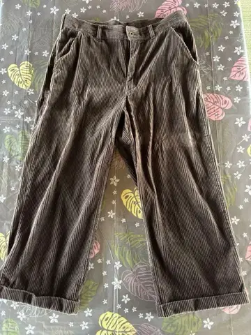 GANGSTERVILLE 코듀로이 워크 팬츠 브라운