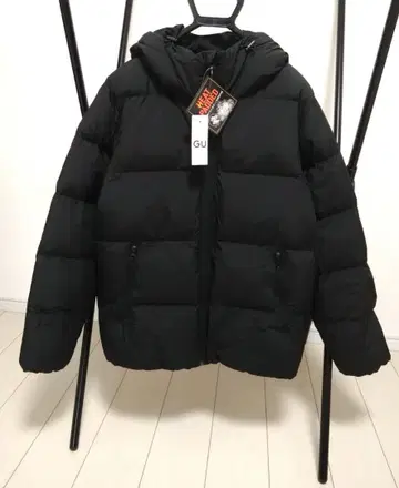 [ 새상품 ] GU 히트 패디드 블루종 L 블랙