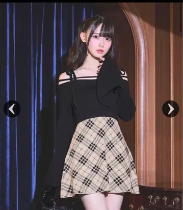 미셸 마카롱 오프숄더 원피스