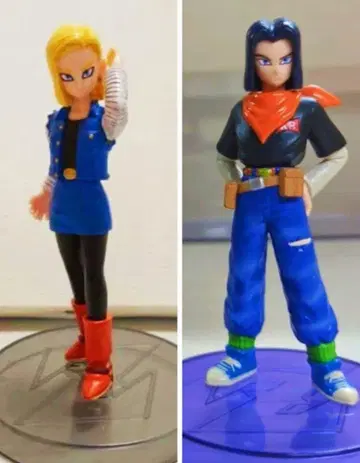 드래곤볼 Z 피규어 [ 인조인간 17호 & 18호 ] 미개봉 새상품 절판