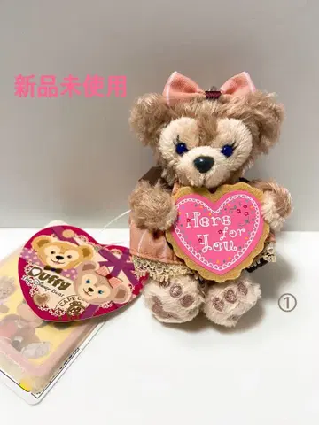 디즈니 발렌타인 한정판 셰리 메이 스트랩 마스코트 미사용 새상품