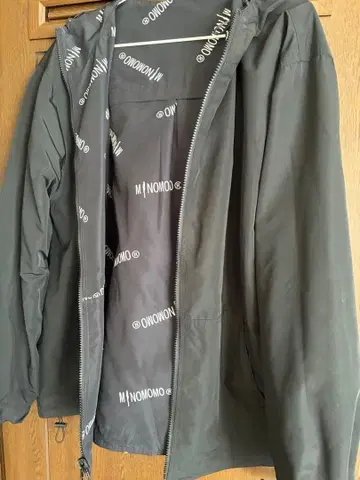 미노모모 [ minomomo ] 리버서블 후드 부착 후드티