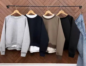 qtume 쿠츄무 풀오버 트레이닝복 블랙