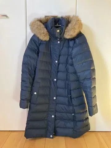 타미 힐피거 롱 다운 코트 자켓 S