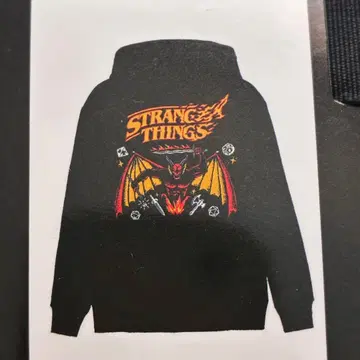 Stranger Things 후드티 베크나 맨투맨 검정 블랙