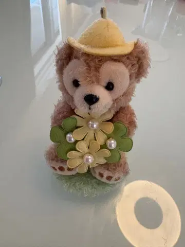 더피 앉아 키링 체인 없음